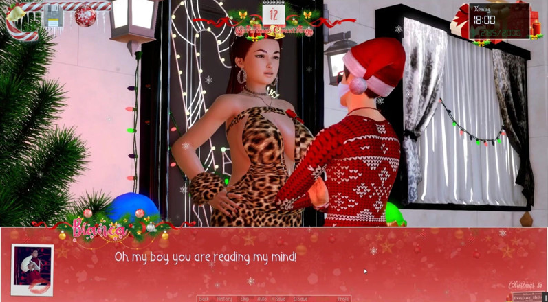 Cumming Gaming: Unlimited Christmas [Xmas Hentai PornPlay] Ep.11 naughty boy don't want to...