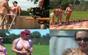 Lydia Privat: Making of summer orgy