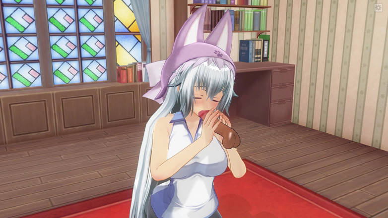 H3DC: 3D Hentai step sister gently sucks her stepbrother's cock
