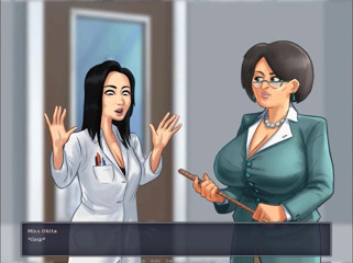 Cartoon Play: Summertime Saga part 220 - melancap tali pinggang mainan seks