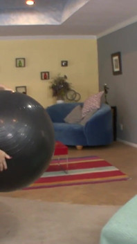 Big ass brunette smashed by a BBC dude on the couch