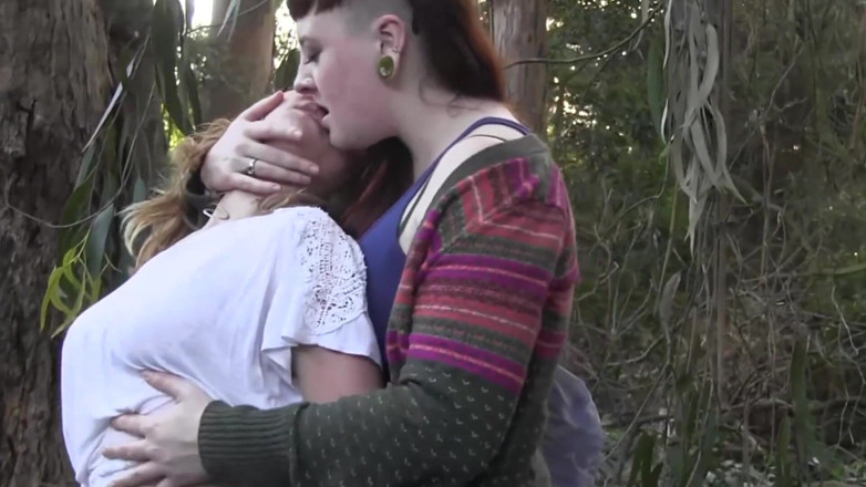 Watch Dirty Movies: 2 Women Are Walking and Want to Try Sex Outside...
