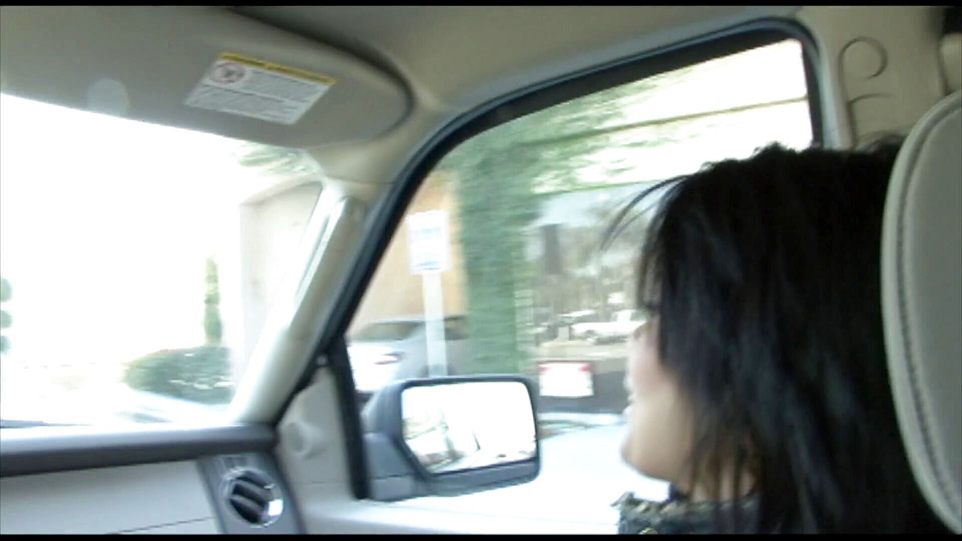She is the hottest asian ever and this is how she handles big dick--Public Pickup