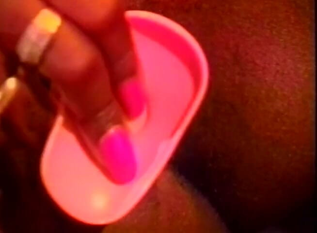 Sex Toy Entertainment: Hairy ebony milf toys her wet cunt