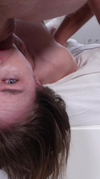 My College Life! Extreme Deep Hard Double Fucking of My Throat!