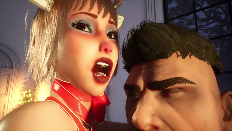 PixelAftDark: トナカイゲーム - アナルの贈り物