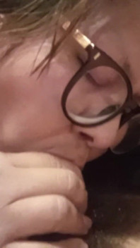 Single Stepmom I Met on Facebook Comes Desperately to My Apartment to Suck My Cock