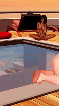 Max's Life Season 3 Episode 233 Pool Sex with My Stepsisters