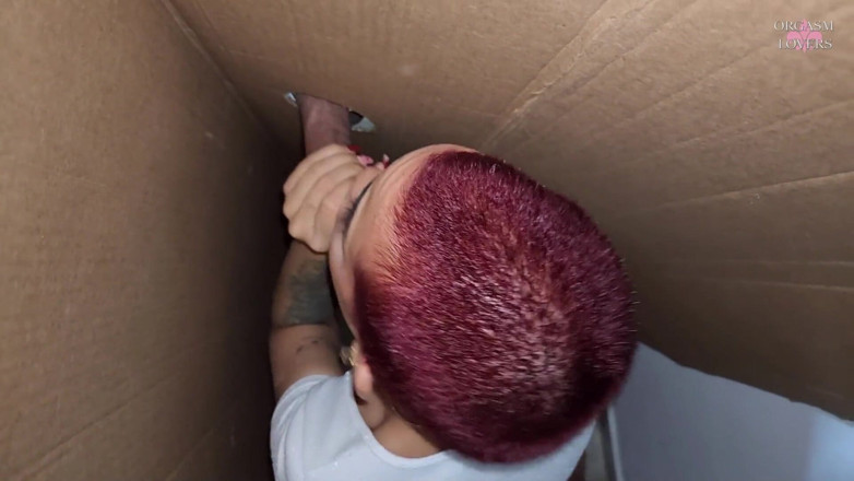 Carahoney: Latina Is Surprised and Begs for Her Glory Hole and...