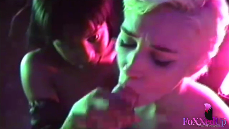 Jenna Foxx: Sky Blue &amp; Jenna Foxx teilen sich einen großen schwanz