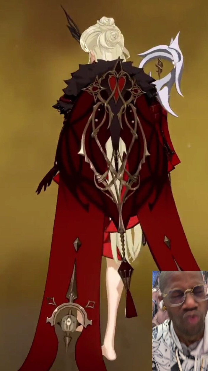 L6RD7BLU3 FUTA: Este sabroso personaje de impacto genshin de pecho grande tiene...