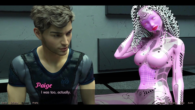 AVN Teller: Stranded in Space - Shy Emo Girl Needs Help