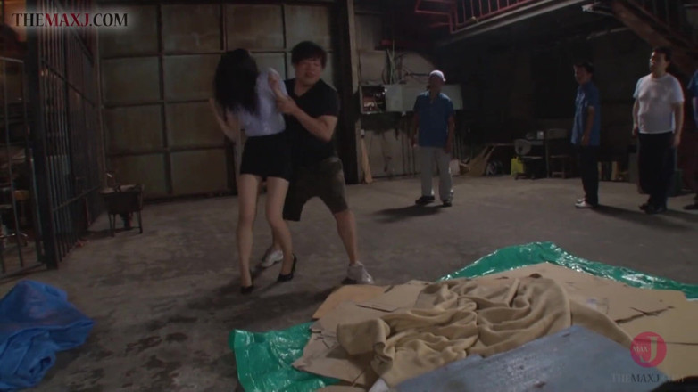 Asian happy ending: Hairy Asian chick dominated and pleasured from her guys - Part 1
