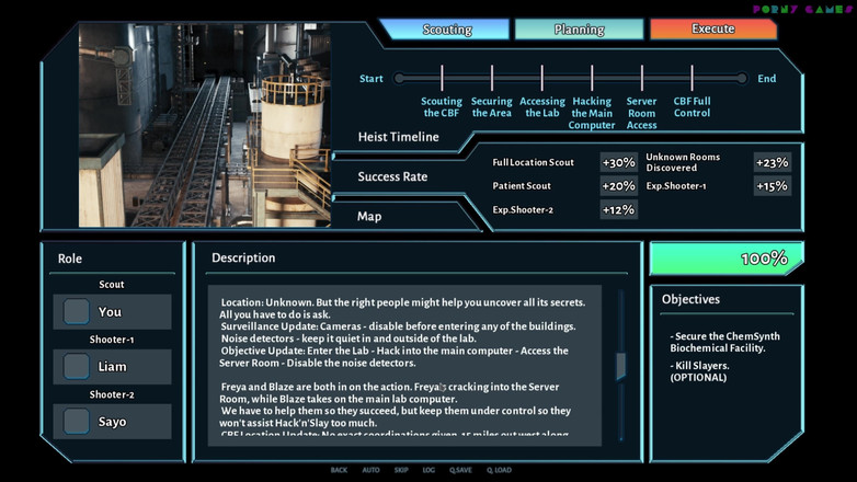 Porny Games: Seducție cibernetică de către 1thousand - Rambursare sexuală pentru un loc de...