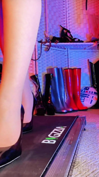 Daily Treadmill - Primark Translucent High Heels