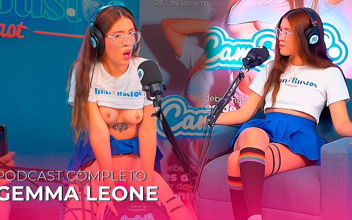 JuanBustos: Gemma Leone: 5 оргазмов подряд, пока ее ноги трясется! Хуан Бусто подкаст