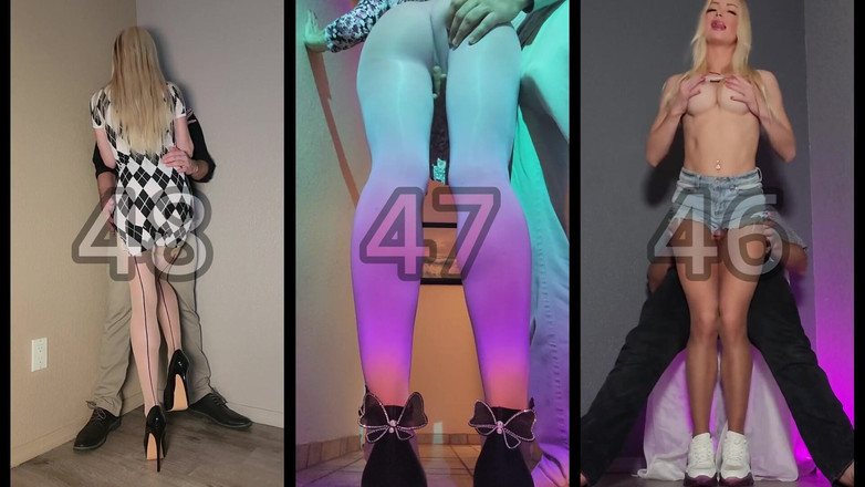 Serene Siren: Compilație cu videoclipuri cu băiatul/fata mea în ciorapi de nailon