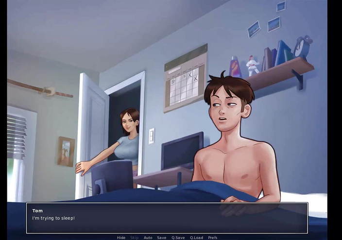 Dirty GamesXxX: Summertime Saga: penghantar pizza ep 52