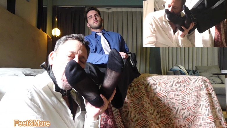 Fer All for pleasure: Sub Fer Worship Boss Sheer Socks