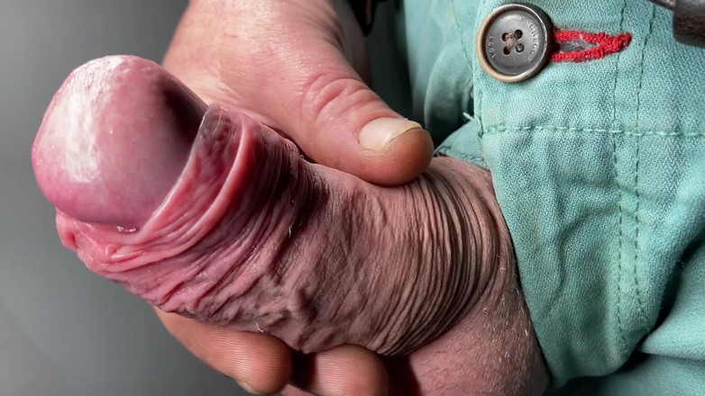 Foreskinguy: Kulup close up berujung dicrot sperma