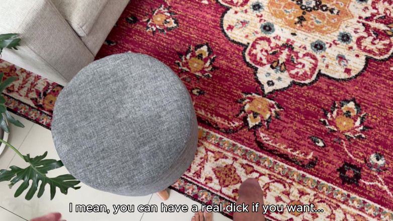 Chokobanana: My New Thick Roommate Got Caught Masturbating on the Couch