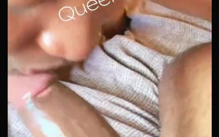 Sexy Ebony: J’ai échauffé pour ta bite, alors maintenant tu vas remplir ma...
