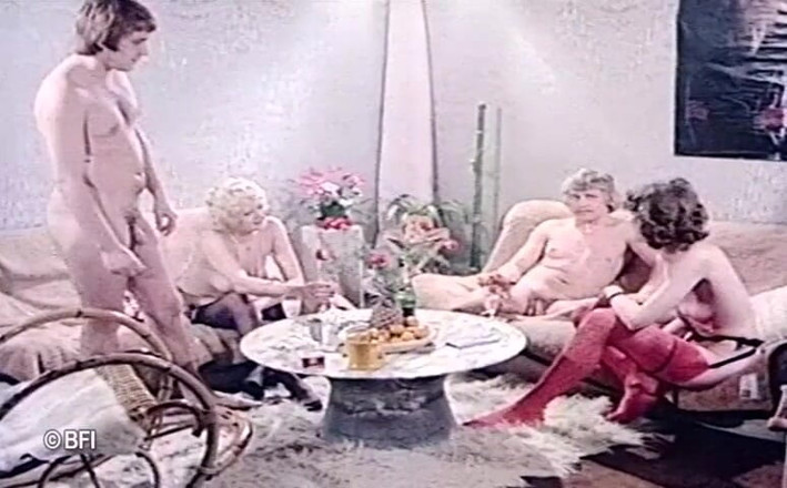 Vintage bedtime stories: girl gets anal in the bar vintage video.