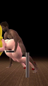 Prinzessin peach betrügt mario doggystellung