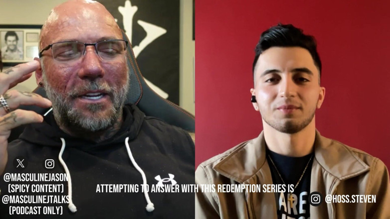 Raw and Uncensored with Masculine Jason: Redemption Interview with Steven Hosseini (episode 20)