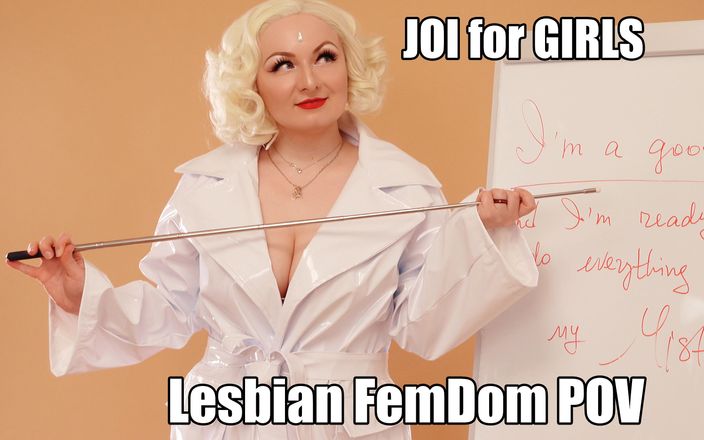 Arya Grander: JOI pro dívky lesbický femdom POV video