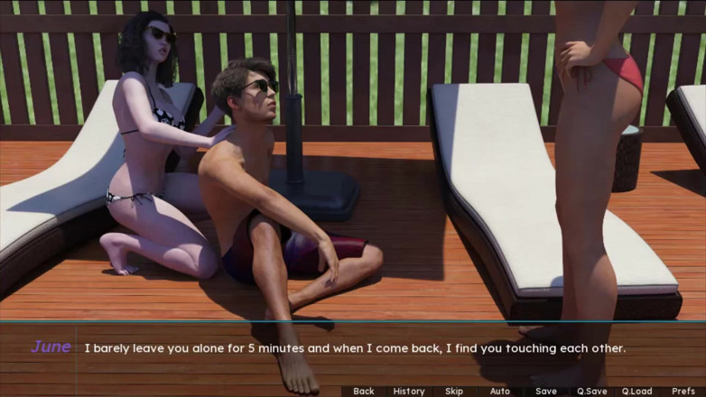 Visual Novels: Summer scent part 9 (girlfriend route)