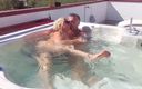 Selena701: Sexy Naked Amateur Mature Wife Enjoys Outdoor Games in Pool