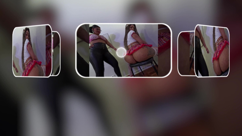 Bananas Brazil: Culise fierbinți: Trans cu fund uriaș și gât adânc!