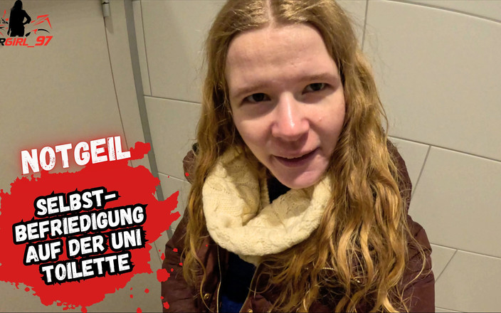 Bikergirl_97: Studencka Dziwka Dostaje to W Toalecie W College'u!