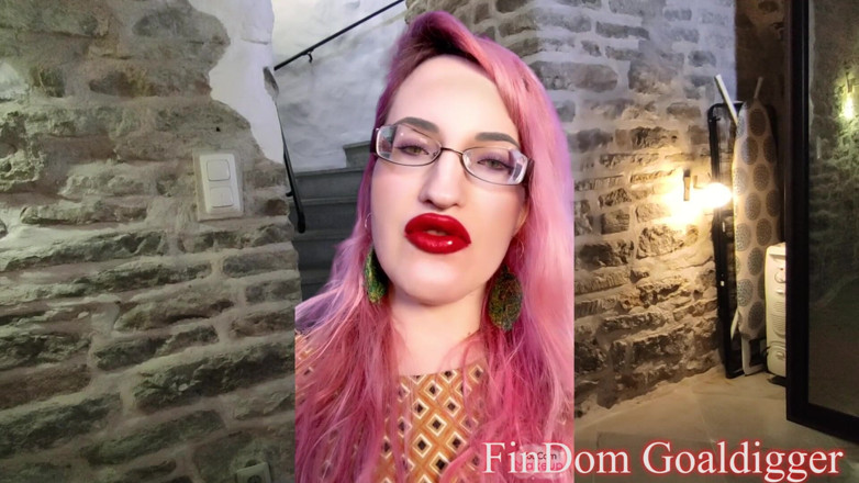 FinDom Goaldigger: Just look into my eyes!
