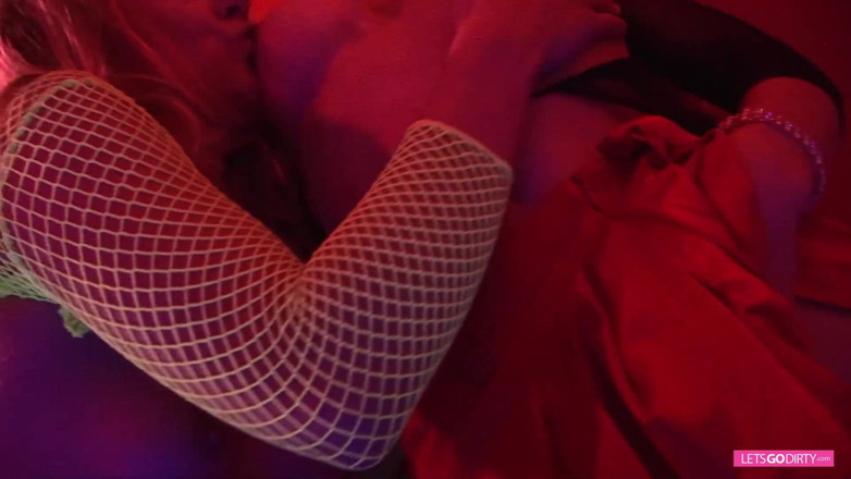 Onlyvids: Big titted babe rides beauty's face