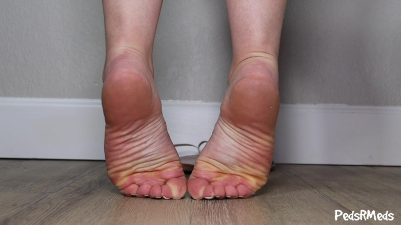 PedsRMeds: Boso Mel Tippy Toes i Pomarszczone Podeszwy