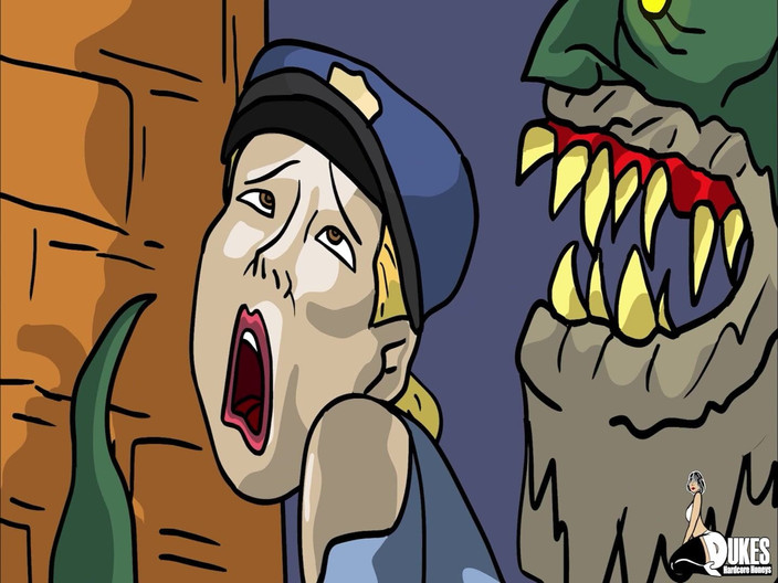 Dukes Hardcore Honeys: 우주 아기 아빠의 모든 구멍에 따먹히는 섹시한 흑인 에이전트