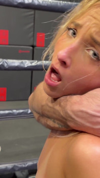 Anal Threesome with Double Penetration with the Gym Slut Chloe Chevalier, a Horny Blonde Thst Love Dicks.