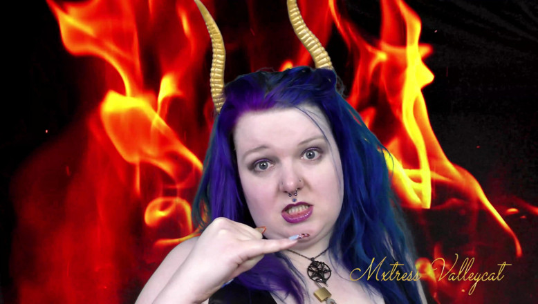 Mxtress Valleycat: Succubus ngebiarkan kamu keluar dari kesucian