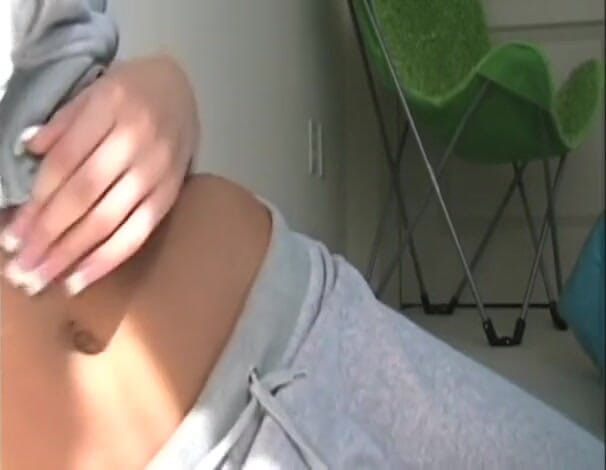 Femdom Austria: She makes you jerk off to her amazing body
