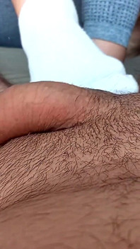 Sockjob penderaan telur dan orgasme musnah