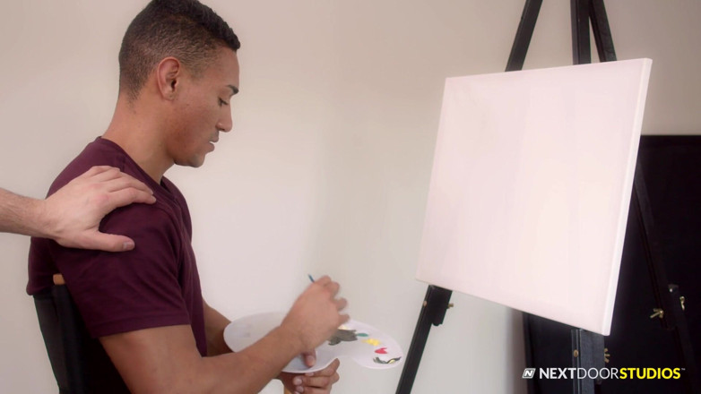 Next Door Studios: Tutor Cayden Stone fucks hot sexy model - NextDoor Studios