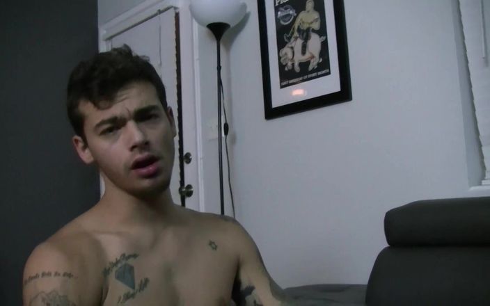 Boys half-way house: Tattooed teen fucked bareback by older man