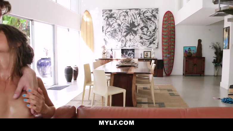 Mylf Official: Stepson can't stop staring at stepmom's tits