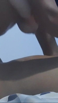 I Sat Hard on My Husband's Face and Sucked His Thick Cock While Jerking Him off, and He Came All Over My Face.