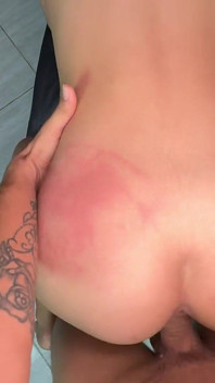 Petite Latina Is Not Shy in Front of the Camera... and She Has the Best Gift for Him