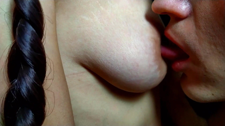Nipple Stock: Juicy nipple sucking