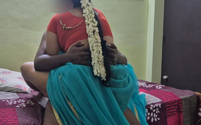 Black & white desicat: Meine desi sexy nachbarsfrau in Sari und roter bluse, handjob &amp;reitet...