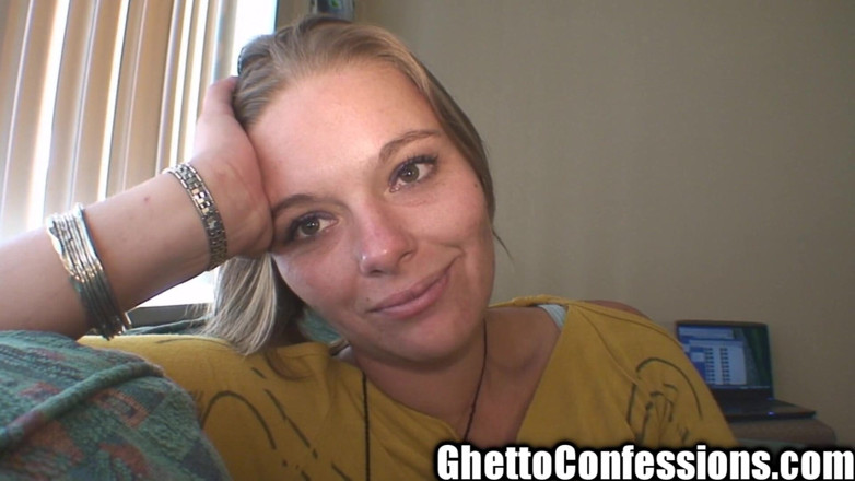 Ghetto Confessions: Happy Hottie Ghetto Woods Whore Sucks Dick Nicely